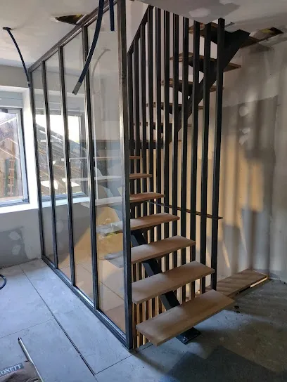 Image de Escalier métal et bois - Tony Martin